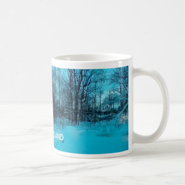 NEW ENGLAND WINTER COFFEE MUG (Right)
