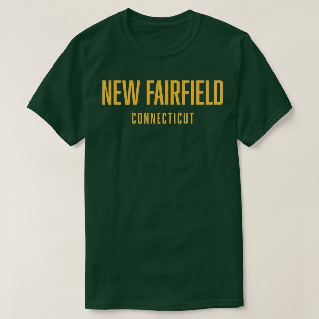 New Fairfield Connecticut TShirt (Design Front)