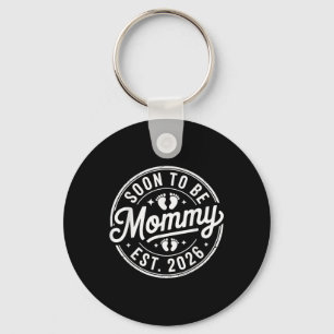 New Family Member Announcement - Soon To Be Mommy Keychain