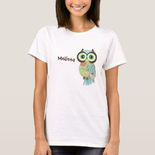 New Fancy Funky Owl Women's T Shirts