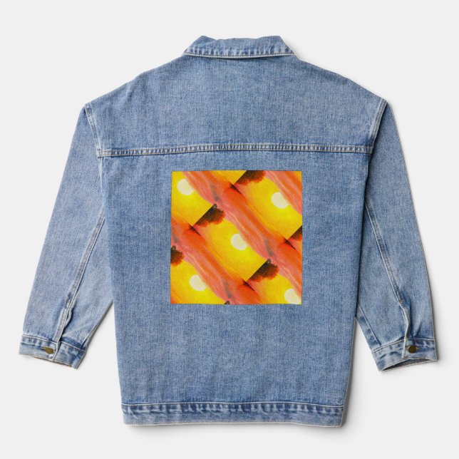 New fashion design denim jacket (Back)
