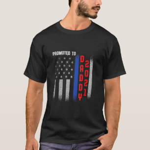 New First Time Dad Police Law Enforcement Daddy 8 T-Shirt