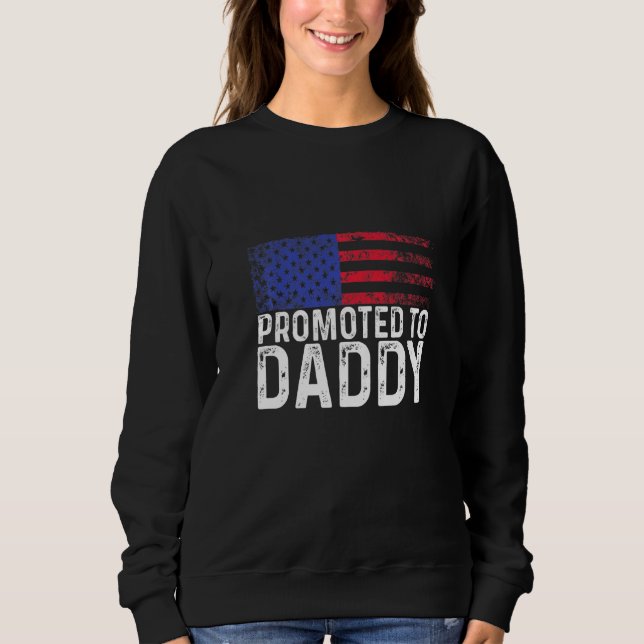New First Time Dad Police Law Enforcement Daddy    Sweatshirt (Front)