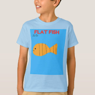 New Flat Fish Fat cat best friend T-Shirt