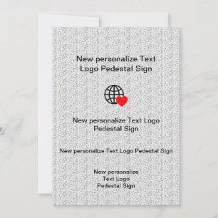 New Flat Invitation Customize your own