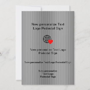 New Flat Invitation Customize your own