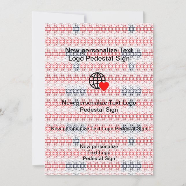 New Flat Invitation Customize your own (Front)