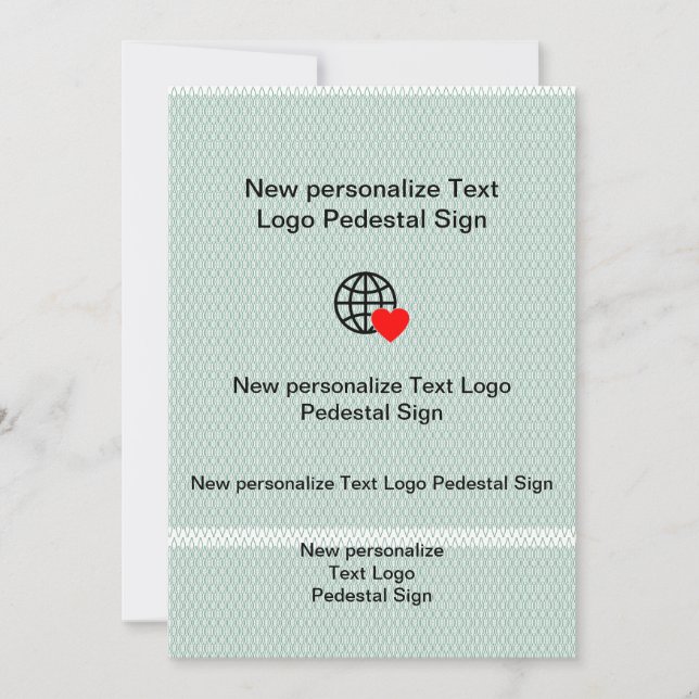 New Flat Invitation Customize your own (Front)
