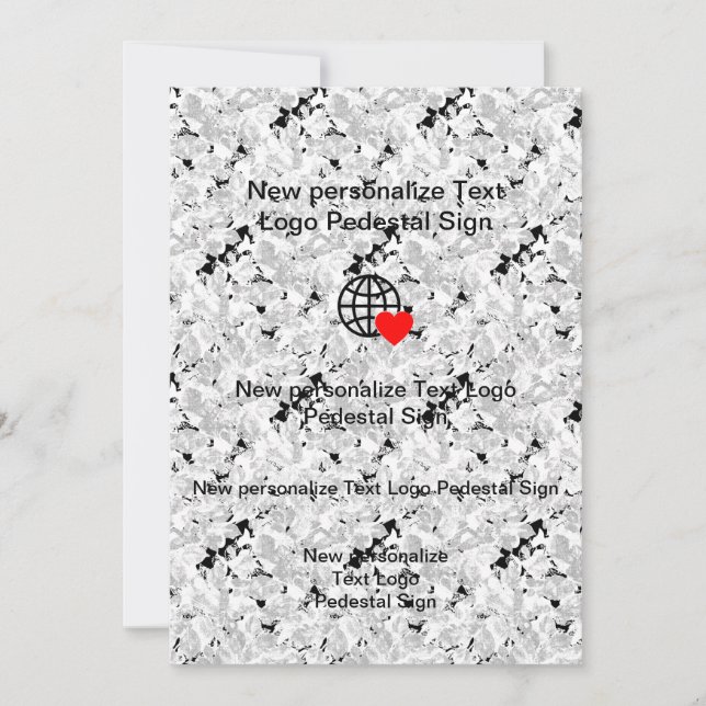 New Flat Invitation Customize your own (Front)