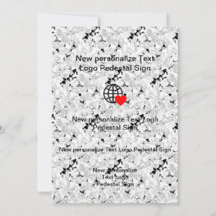 New Flat Invitation Customize your own