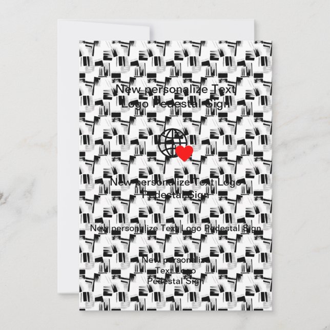 New Flat Invitation Customize your own (Front)