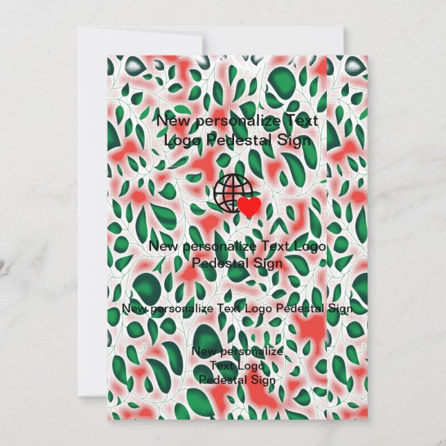 New Flat Invitation Customize your own (Front)