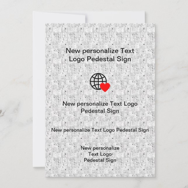 New Flat Invitation Customize your own (Front)