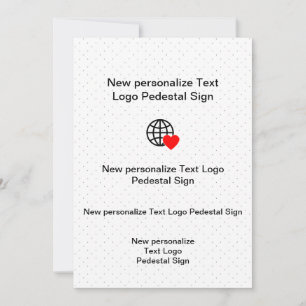 New Flat Invitation Customize your own