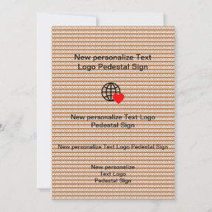 New Flat Invitation Customize your own