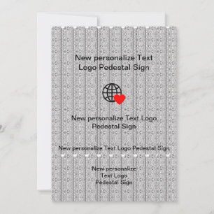 New Flat Invitation Customize your own