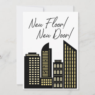 New Floor New Door New Apartment Announcement