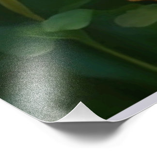 NEW! Floral Path Watercolor Painting" Photo Print