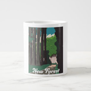 New forest Hampshire England Large Coffee Mug