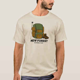 New Forest National Park Backpack T-Shirt