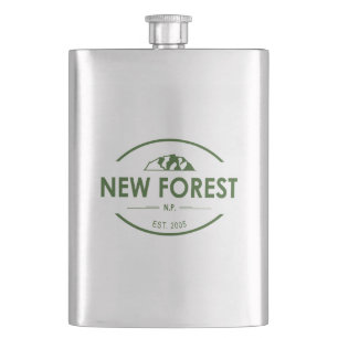 New Forest National Park Hip Flask