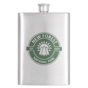 New Forest National Park Hip Flask