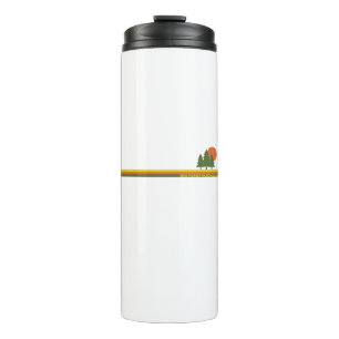 New Forest National Park Pine Trees Sun Thermal Tumbler