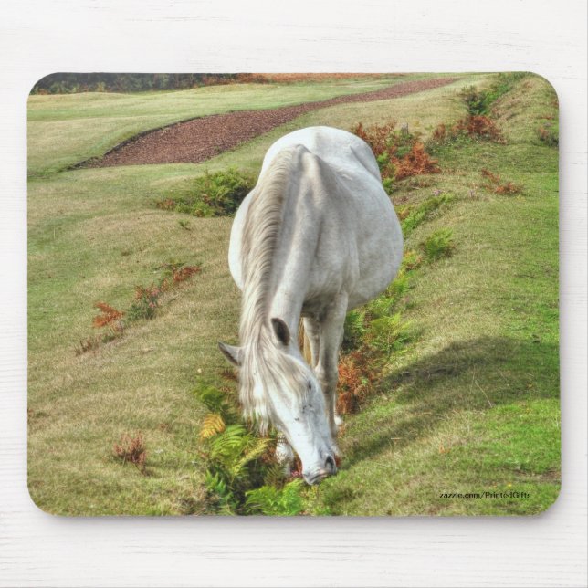 New Forest Pony Horse-lover's U.K. Animal Mouse Pad (Front)