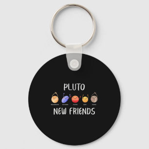 New Friends Dwarf Planets Funny Astronomy Science  Keychain