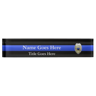 New Fully Customizable Badge Nameplate