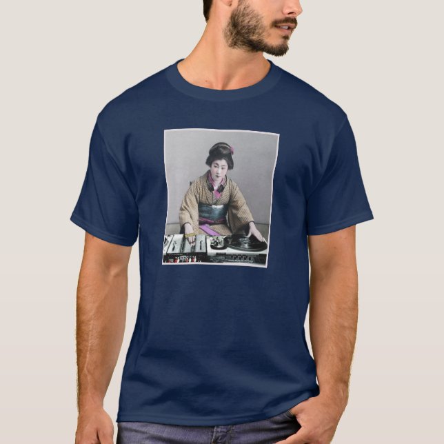 New Geisha DJ T-Shirt (Front)