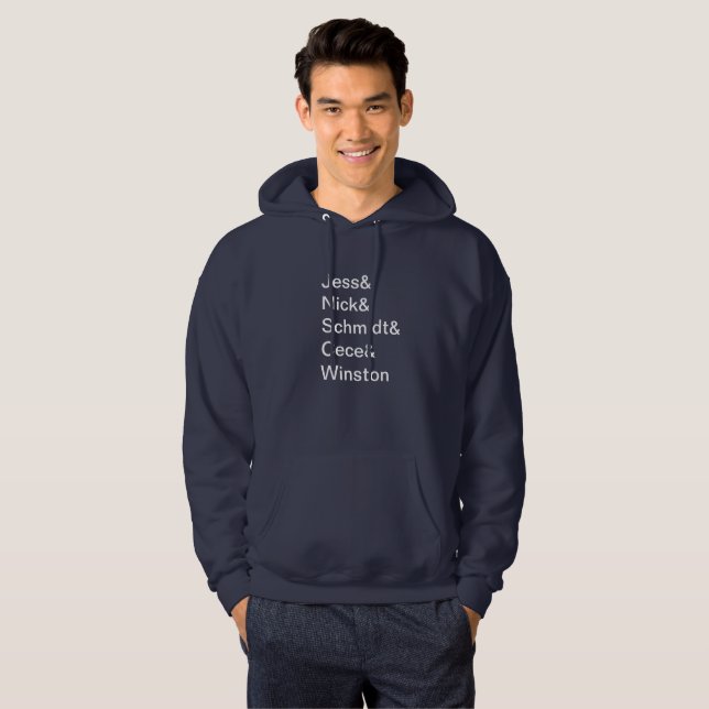 New Girl Hooded Sweatshirt (Front Full)