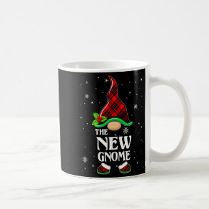 New Gnome Red Plaid Matching Family Christmas Paja Coffee Mug
