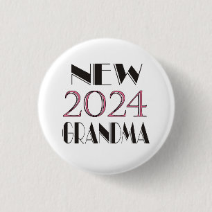 New Grandma 2024 Button