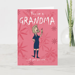 New Grandma greeting card