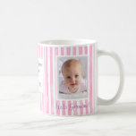 New Grandma Photos Name  Coffee Mug<br><div class="desc">Hello Grandma Grandpa coffee mug -- welcomes the newborn and with important data -- her name and date of birth -- along with two photos. Talk about a keepsake! Yes, easily change to Hello Mom or Dad -- the baby gifl has arrived. And, there is, of course, one in blue...</div>