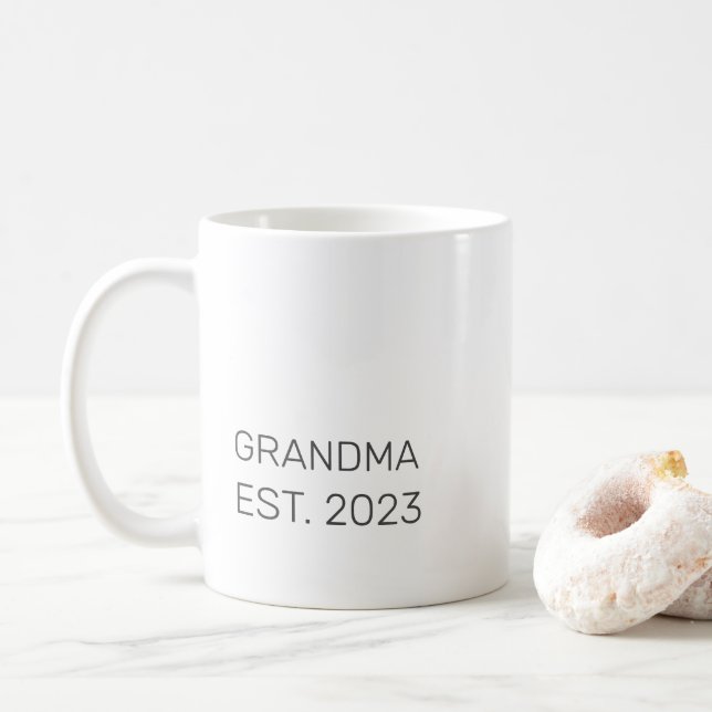 New Grandma To Be Mug (With Donut)