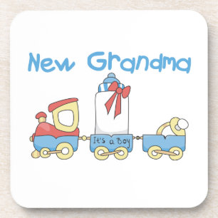 New Grandma-Train Gifts Coaster