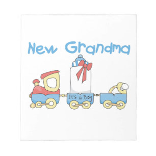 New Grandma-Train Gifts Notepad