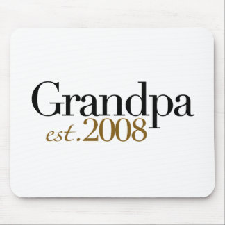 New Grandpa Est 2008 Mouse Pad
