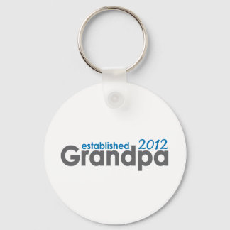 New Grandpa established 2012 Keychain