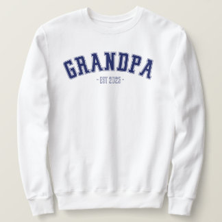 New Grandpa Fathers day gift Grandfather Sweatshirt