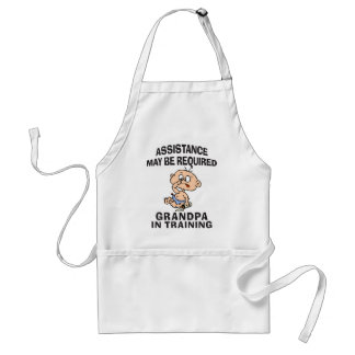 New Grandpa In Training Standard Apron