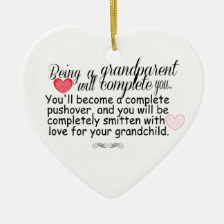 New Grandparents Ceramic Ornament