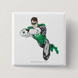 New Green Lantern 1 2 Inch Square Button
