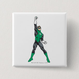 New Green Lantern 2 2 Inch Square Button