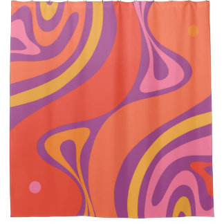 New Groove Abstract Trippy Retro 60s 70s Pattern