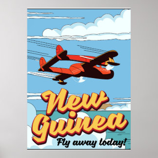 New Guinea adventure poster. Poster