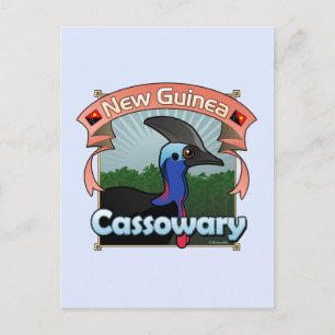 New Guinea Cassowary Postcard