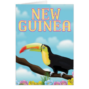 New Guinea Toucan travel poster